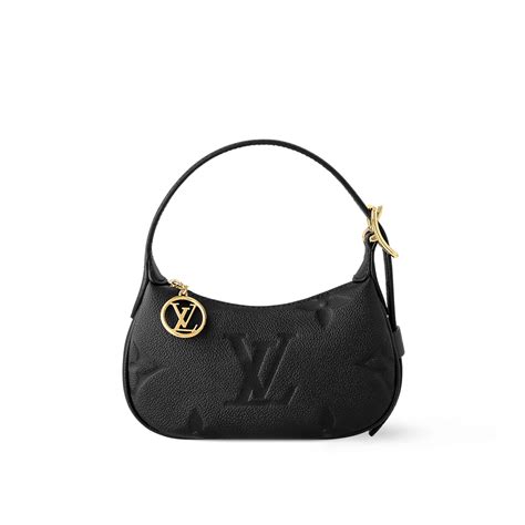 LOUIS VUITTON Empreinte Monogram Mini Moon .